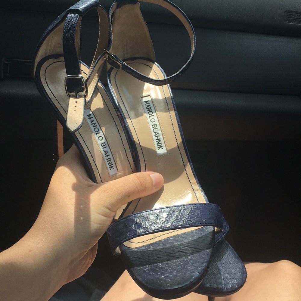Vintage Manolo Blahnik Designer Heels